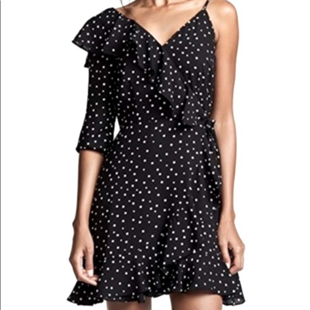 Jack by BB Dakota Hotline Bling Polka Dot Dress